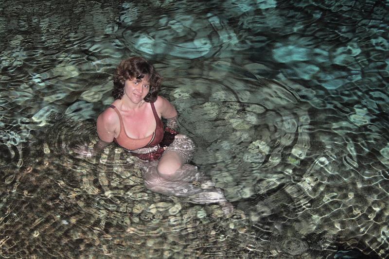 bermuda0159.JPG - Underground Lake in the cave at Grotto Bay Beach Resort