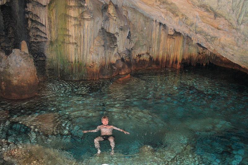 bermuda0163.JPG - Underground Lake in the cave at Grotto Bay Beach Resort