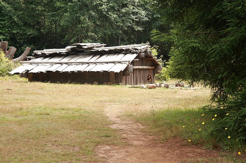 cal3814.JPG - Indian Village in the Patrick `s point State park