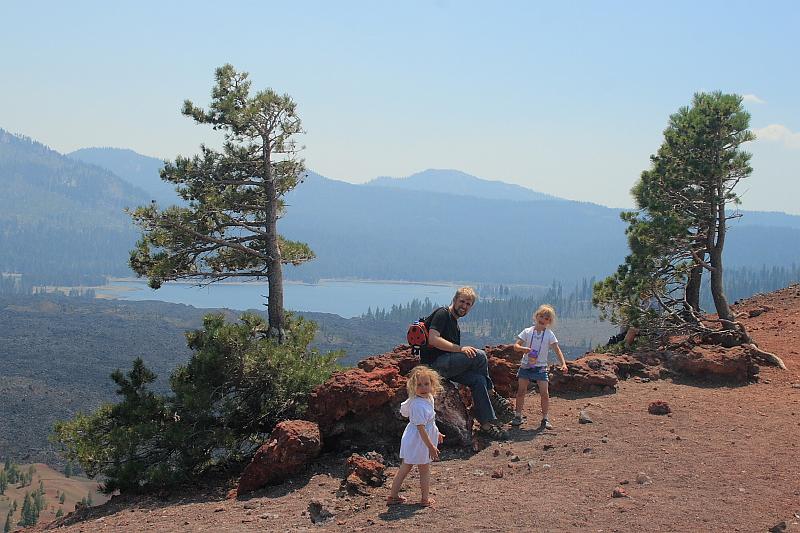 cal3971.JPG - On the top of Cinder Cone