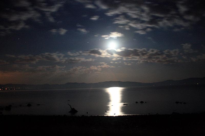 cal3991.JPG - Moonlight on Lake Tahoe