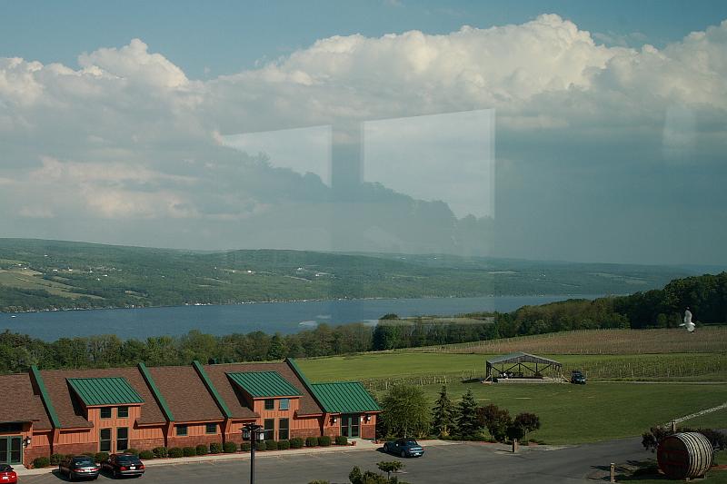 fing3560.JPG - View on Seneca Lake from the Vineyard "Glenora on Seneca"