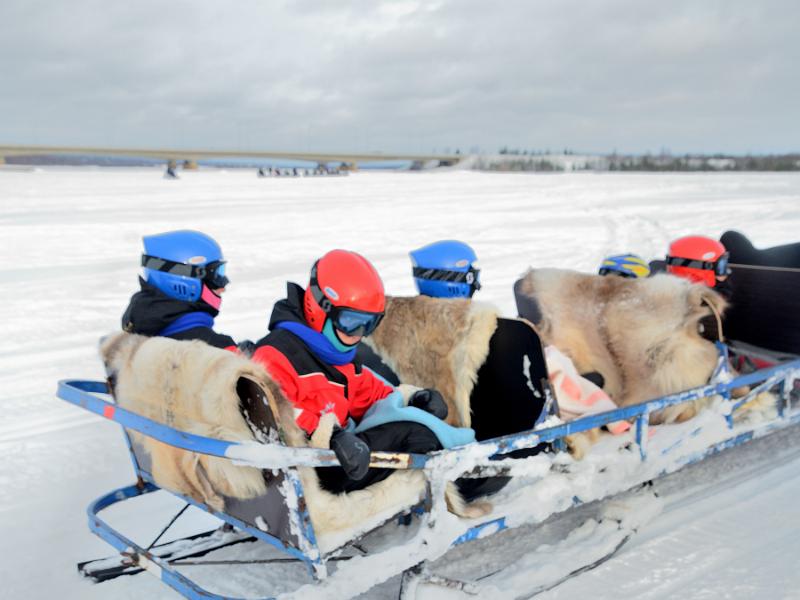 Finland0100.jpg - Arctic Circle Snowmobile Voyage