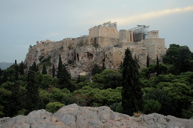 greece0055.JPG - Acropolis from the Areopagus Hill