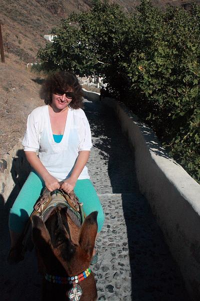 greece0337.JPG - Donkeys riding to the village of Manolas at Thirassia