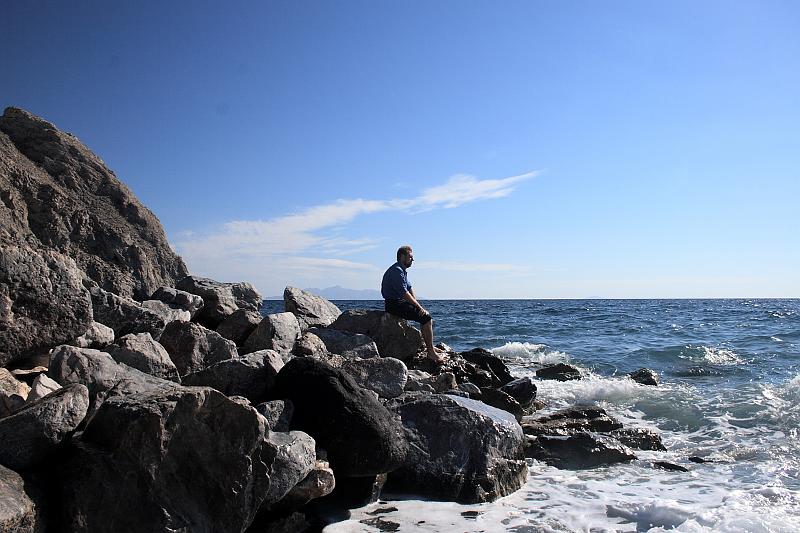 greece0406.JPG - Black Sandy Beach in Perissa