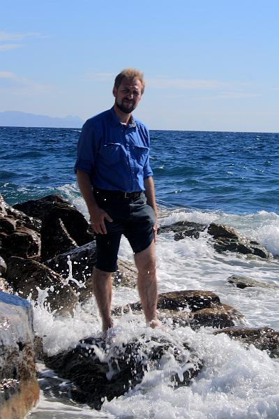 greece0407.JPG - Black Sandy Beach in Perissa