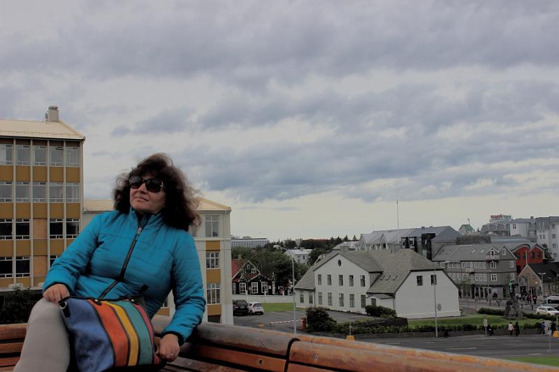 iceland037.JPG - On the Arnarholl Hill 