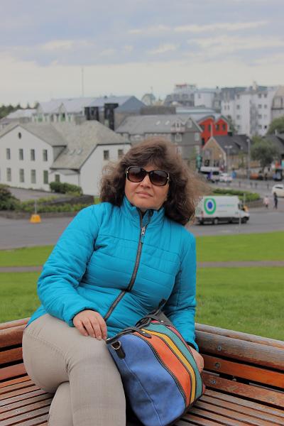 iceland038.JPG - On the Arnarholl Hill 