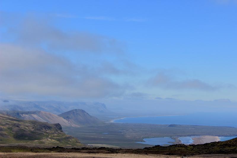 iceland779.JPG - Snaefellsjokull volcano, in the Snaefellsnes peninsula
