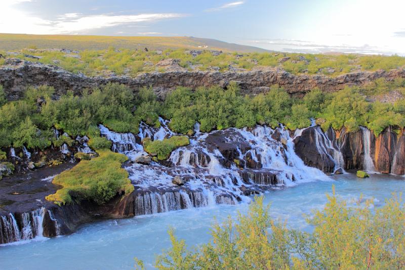 iceland803.JPG - Hraunfossar waterfall