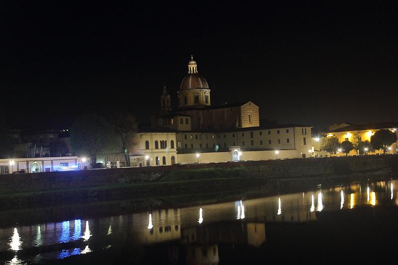 italy0240.JPG - River Arno and Church San Frediano in Cestello