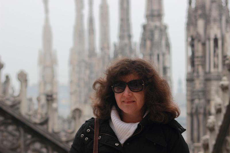 italy0033.JPG - On the Roof of the Duomo di Milano
