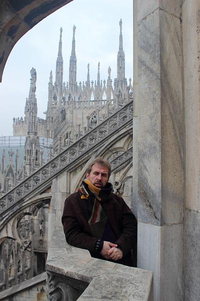 italy0037.JPG - On the Roof of the Duomo di Milano