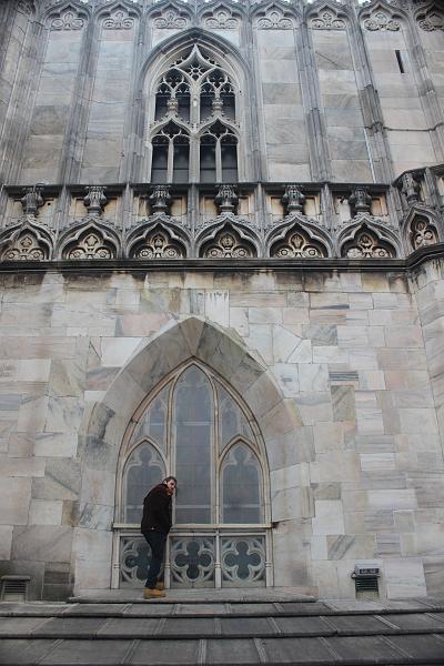 italy0040.JPG - On the Roof of the Duomo di Milano
