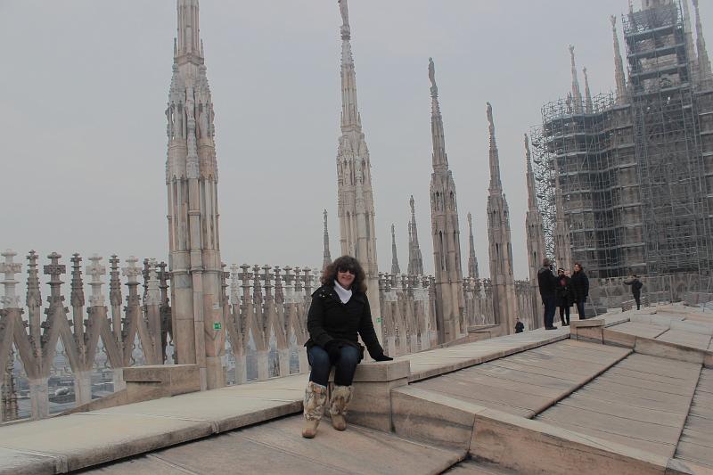 italy0041.JPG - On the Roof of the Duomo di Milano