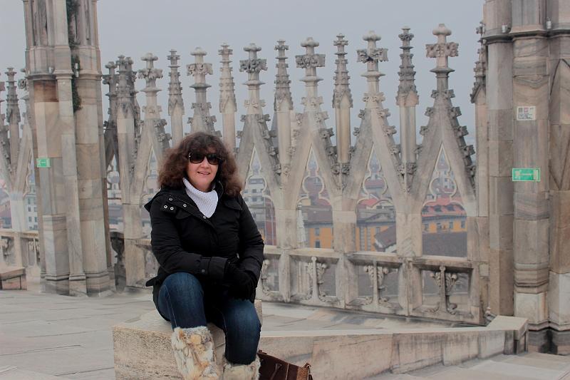 italy0042.JPG - On the Roof of the Duomo di Milano