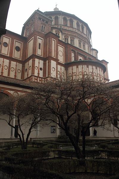 italy0083.JPG - The church of Santa Maria delle Grazie 