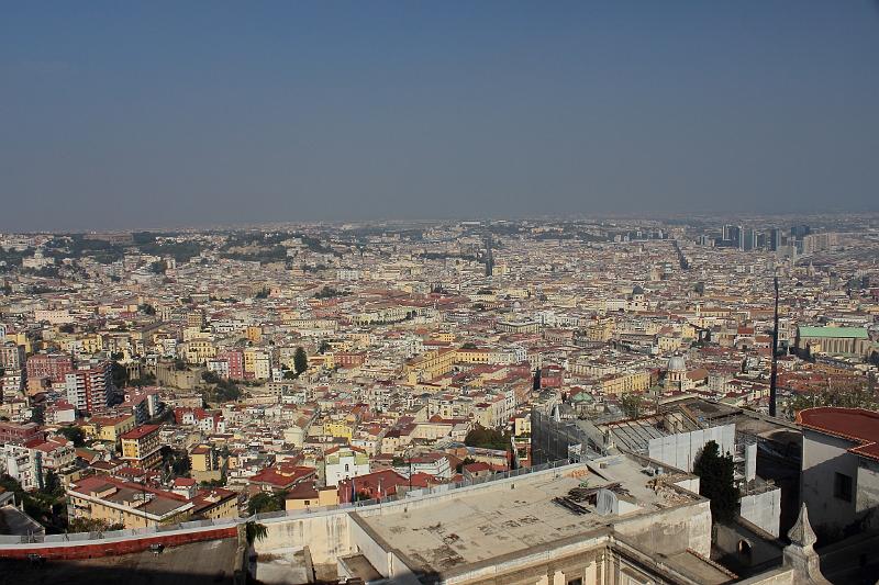 italy0503.JPG - View on Naples from the Castle of Sant'Elmo