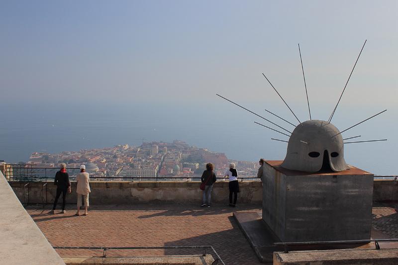 italy0507.JPG - Courtyand in  the Castle of Sant'Elmo
