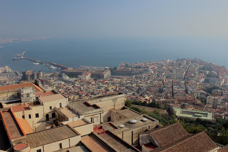 italy0508.JPG - View on Naples from the Castle of Sant'Elmo