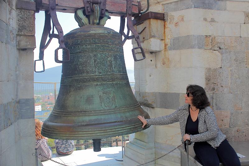 italy0300.JPG - One of the bells housed in the Pisa tower