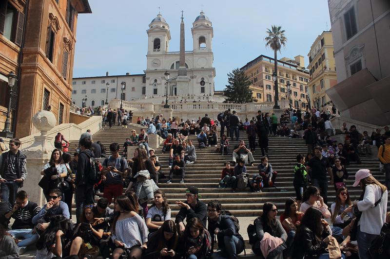 italy0374.JPG - Spanish Steps and Trinity Church