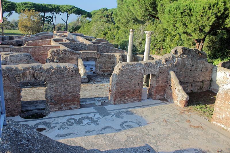 italy0467.JPG - Ancient port city ruins of Ostia Antica, near Rome