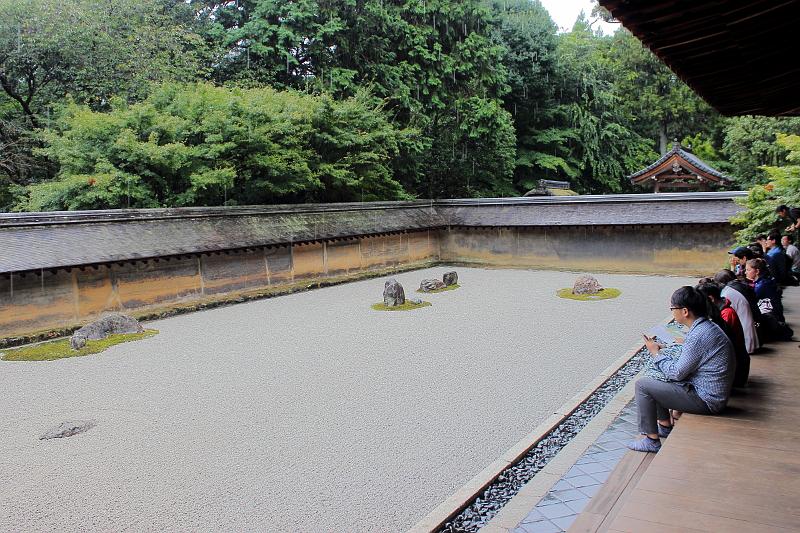 japan0058.JPG - Rock Garden In Ryoan-ji Temple