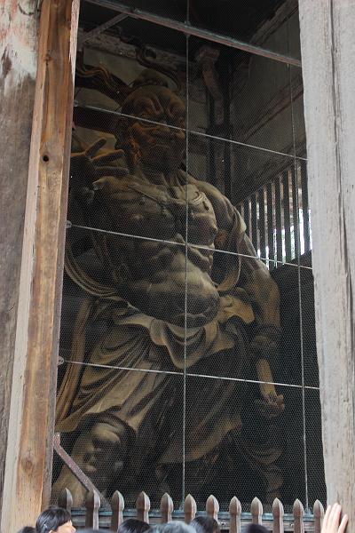 japan0367.JPG - Nio Guardian Kings at the Nandaimon gate in in Todai-ji 