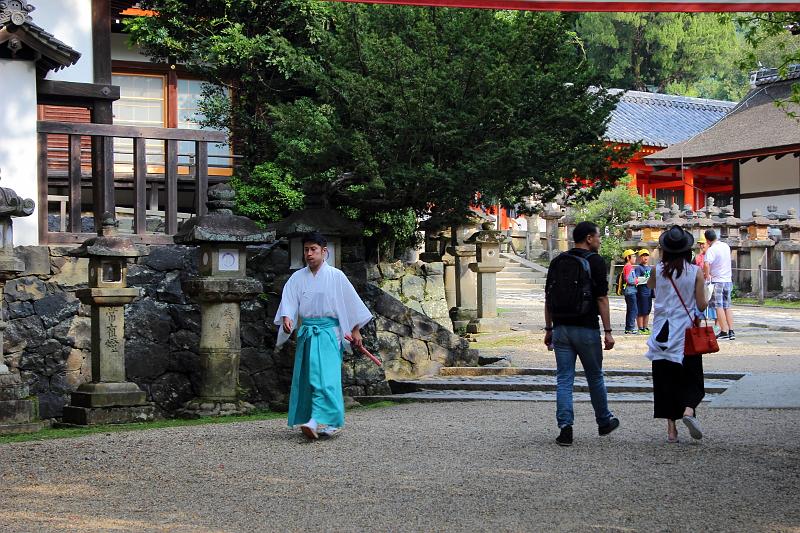 japan0384.JPG - On the way to Kasuga-taisha Grand Shrine, a Shinto shrine