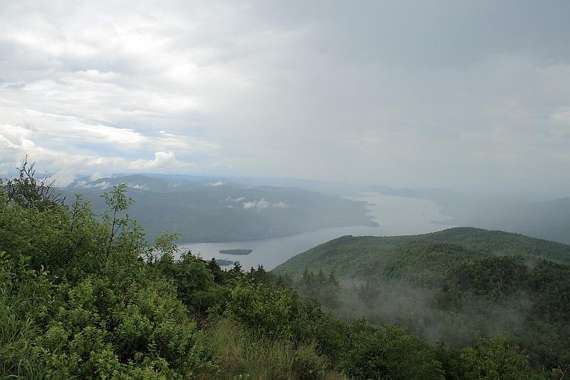 geor3667.JPG - View on Lake George from the Black Mountain