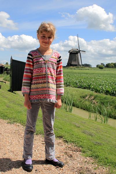 nederland7212.JPG - Windmills near the village of Schermerhorn