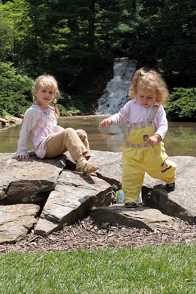 phil0784.JPG - Longwood gardens - Chimes Tower and Waterfall