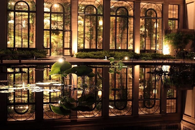 phil0877.JPG - Evening in the Longwood gardens - The Conservatory