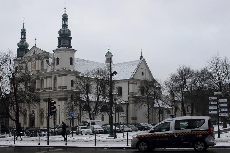 poland023.JPG - Church of St. Bernard of Siena near the Wawel Castel
