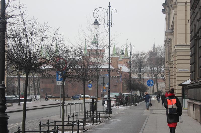 poland075.JPG - A street near Barbican