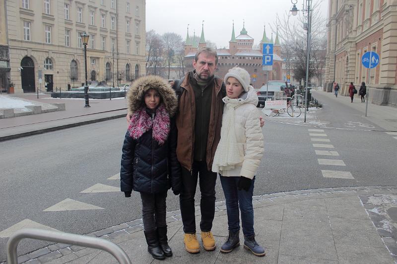 poland076.JPG - On a street near Barbican