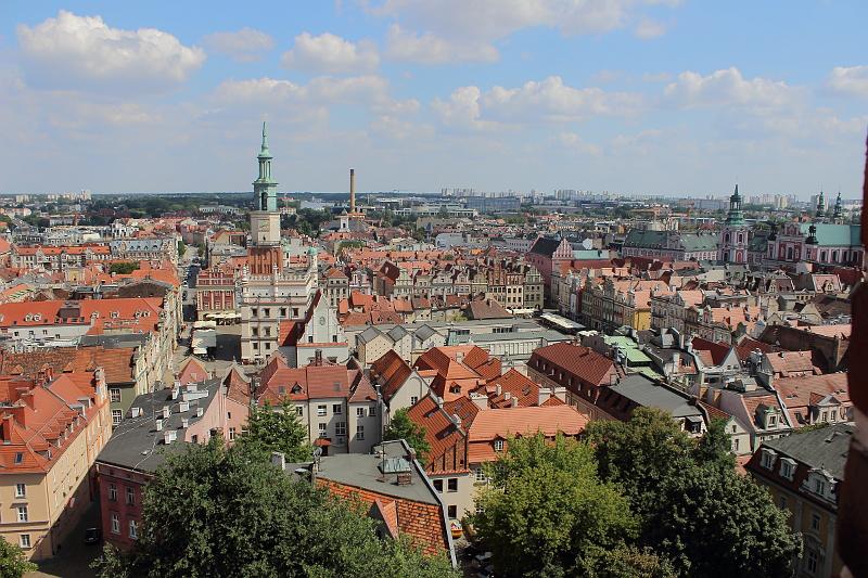 poland050.JPG - View from the Observation Deck at the Royal Castle in Poznan