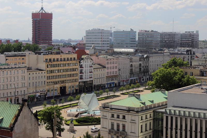 poland051.JPG - View from the Observation Deck at the Royal Castle in Poznan