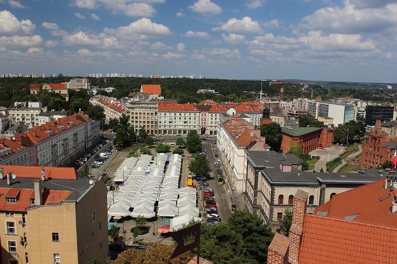 poland052.JPG - View from the Observation Deck at the Royal Castle in Poznan