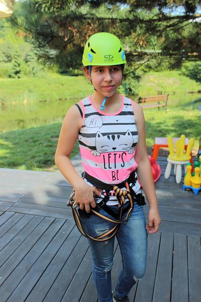 poland099.JPG - Rope Adventure in the Amusement Park