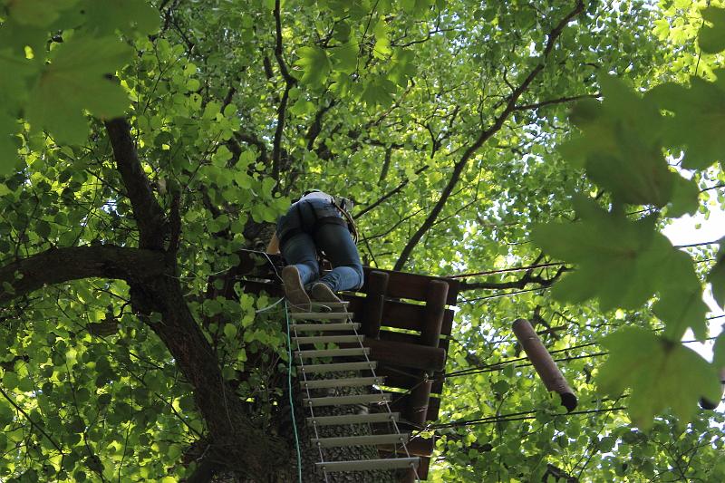 poland101.JPG - Rope Adventure in the Amusement Park