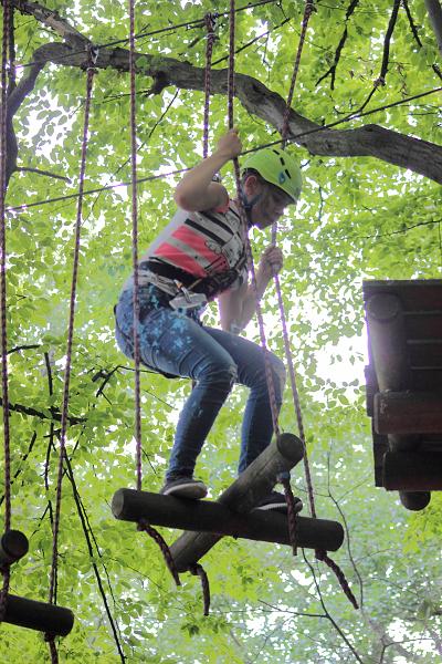 poland105.JPG - Rope Adventure in the Amusement Park