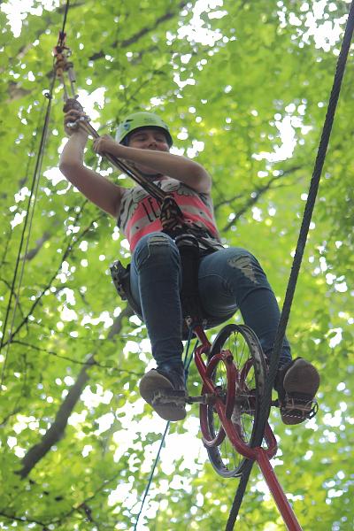 poland107.JPG - Rope Adventure in the Amusement Park