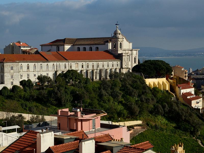 portugal043.jpg - Church and Miradouro de Graca seen from the  Miradouro da Senhora do Monte