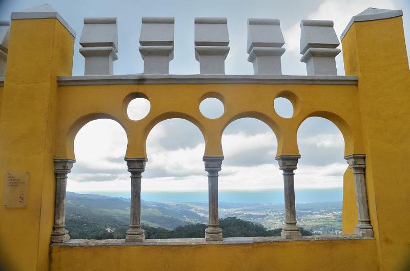 portugal195.jpg - Open Arch Windows in Pena Palace 