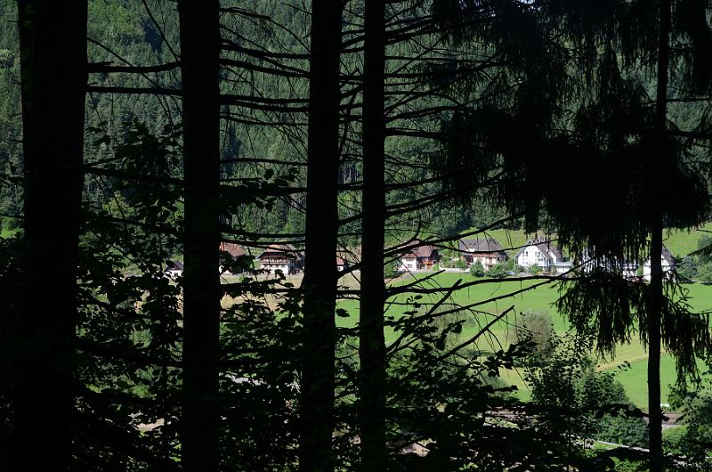 schwarz145.jpg - View on a village from the "Park of Senses" in Gutach