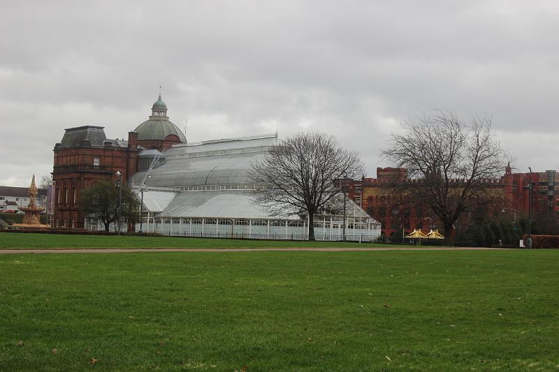 scotland194.JPG - The Winter Gardens: conservatory at the rear of the People's Palace