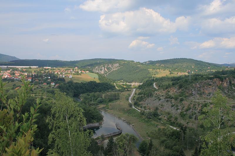 serbia8503.JPG - View from the Dam on Zlatar Lake